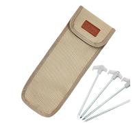 Uhngw Sac de Rangement de pieu de Tente, Sac de Tente Sac à Forte tâche,Sac à Chevilles de Tente extérieure - 900D TISSON Oxford Poche en VIRAPHIER DE Grande capacité pour randonnée Picnic Camping