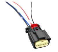 UHNYTRV 1/5/10/20 ensembles 4 broches voiture feu arrière lampe prise bobine d'allumage étanche fil harnais prise 33471-0406(4p female,1 set)