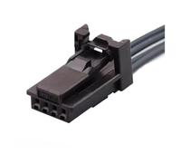 UHNYTRV 1 connecteur de câble électrique Tyco AMP à 4 broches 2,2 mm 1379658-1 Faisceau de câbles 1379658 Petit courant CONN PLUG HSG Shell Sheath(Female,1 Pc)
