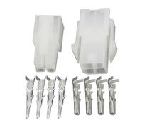 UHNYTRV 1 jeu 5557/5559 2/3/4/5/6/7/8/9/10/11/12/14/16/18/20/24 broches pas de 4,2 mm borne/boîtier/connecteur de fil d'embase à broches adaptateur(1 Sets 4 Pin)