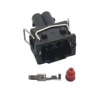 UHNYTRV 1 jeu de 2 broches 3.5mm 357 972 762/357 972 752, connecteur de faisceau de câblage étanche automatique, connecteur de commutateur de lampe de secours 357972762(Female)