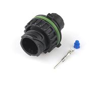 UHNYTRV 1 Jeu De Boîtiers Din Circulaires Tyco Amp Bu-ste Kpl, 7 Broches, Connecteur Mâle Femelle 1.5MM, Prise 968421-1 967650-1 1718230-1(Follow me cheaper-01,2 Sets)