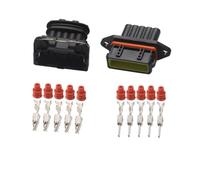 UHNYTRV Boîtier électrique à 5 broches, 1/5/10/20/50 jeux, prise mâle femelle, minuterie d'alimentation Junior, JPT AMP, connecteur automobile scellé 282193 - 1(Ivory,1 SET_5P)