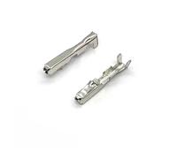 UHNYTRV Borne à sertir mâle femelle 0.6 MM, 50 pièces, connecteur de fil automobile, broches métalliques de 963715-1 963716-1(Follow me cheaper-01,50 Pcs)