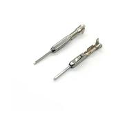 UHNYTRV Borne à sertir mâle femelle 0.6 MM, 50 pièces, connecteur de fil automobile, broches métalliques de 963715-1 963716-1(Follow me cheaper,50 Pcs)