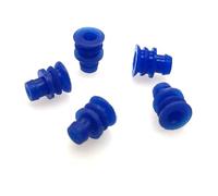 UHNYTRV Bouchon d'étanchéité en caoutchouc et Silicone, 100 pièces, connecteur de 3.5 MM, joints de câble/prise électrique automatique étanche(100 pcs)