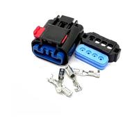 UHNYTRV Capteur de Phase femelle 2/4 broches 2.8mm, 1 jeu, 54200206 54200210 54200409 54200413, connecteur de lampe for prise d'éclairage automatique(Bianco,1 Set)