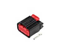 UHNYTRV Connecteur automobile 6/8/16/18 broches, connecteur femelle 0.64mm, Terminal supplémentaire 1419168-1 1411001-1 1438031-1 2203663-5(Dark Grey)