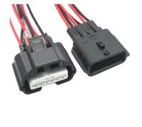 UHNYTRV Connecteur de capteur automatique de débit d'air, 1 jeu de 6 broches 7283-8850-30 7282-8850-30, Applicable à 350Z R35 GT-R V35 avec 15cm 22awg(Male female,5pcs)