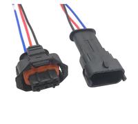 UHNYTRV Connecteur de capteur MAP automatique à 3 broches Prise de pompe d'injection à rampe commune Prise de capteur de position de vilebrequin de pression Applicable à 1928404227(3p male female,1 se