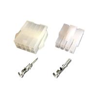 UHNYTRV Connecteur de faisceau Automobile 5557/5559, 4,2 mm, 6/8/10/12-24 broches, câble d'alimentation d'ordinateur, Terminal mâle et femelle, Kit de prise à Double rangée(8p,10sets)