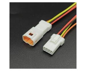 UHNYTRV Connecteur de fil étanche 2P 3P 4P 6P 8P 0.6 MM, prise mâle et femelle avec câble, connecteurs électriques JST JWPF(JST-04)