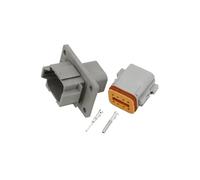 UHNYTRV Connecteur de fil étanche DT DT04-2/3/4/6/8/12P-L012 mâle et femelle 2/3/4/6/8/12 broches, prise étanche automobile avec broches(DT 8 Pin)