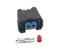 UHNYTRV Connecteur de fil étanche/injecteur de carburant automobile, 1 jeu de 2 broches, prise électrique de voiture NH1 OBD2, 6189-0533 1996-2002(Female)