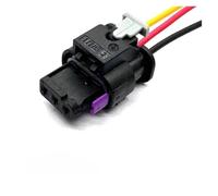 UHNYTRV Connecteur de Radar de recul de voiture à 3 broches, 1 jeu, 7615490-03 872-858-541, prise de capteur de pression d'huile 1718653-1 1-1718644-2(Lavender,1 Set)