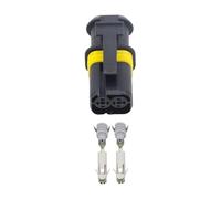 UHNYTRV Connecteur de voiture à 2 broches, connecteur automobile femelle avec borne DJ7028A-1.5-21(5 Sets)