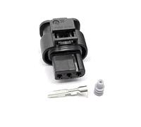 UHNYTRV Connecteur étanche/Automobile, 1/5 jeux de 3 broches, prise de capteur de stationnement, 3C0973203 872-858-541 3C0 973 203(3p female,1 set)