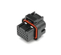 UHNYTRV Connecteur étanche for automobile, série 3-1437290-7, 26 broches, AMP, 1.0mm, connecteur de câble femelle, Terminal supplémentaire(26 Pin 3-1437290-7)