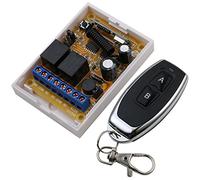 Uhppote 433 MHz AC/12-24 VCC 2 canaux sans fil RF Remote Control commutateur Relais Apprendre encodage