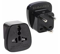 UHPPOTE Adaptateur de Prise de Voyage de Type D à la Terre pour l'Inde Afrique Népal Pakistan (Paquet de 2)