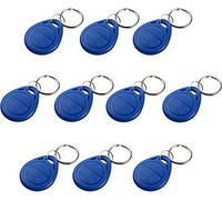 UHPPOTE Port-clé de contrôle d'accès EM4100 EM4102 125KHz RFID EM-ID juste lire couleur de bleu (Lot de 10)