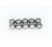 UHRIG 10x Boule de Fer Massive, Billes d’Acier Solides de Ø 20 mm chacune - 10 pièces de Billes de Fer pour par Exemple Une clôture en Fer forgé et Bien Plus Encore.