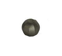 UHRIG Boule de Fer Rustique martelée Ø 35mm Bords forgés - Acier Massif - Boule en Fer forgé pour la décoration, par Exemple sur Une clôture, Un Portail de Jardin, etc. (Ø35mm)