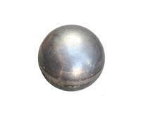 UHRIG Boule de Fer, Sphère Creuse en Fer Ø 100 mm - Boule métallique à paroi épaisse, par Exemple pour Les poteaux de clôture, Les Garde-Corps, Les portails de Jardin et Bien Plus Encore.