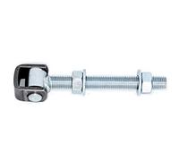 UHRIG Charnière de porte longue M16 avec support pour le soudage, charnière de portail galvanisée pour porte de jardin, etc.