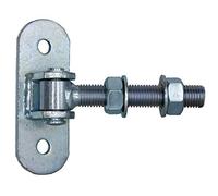 UHRIG Charnière de porte M20, charnière de portail réglable, kmpl. galvanisé, charnière pour portails lourds, etc.