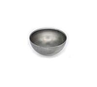 UHRIG Coque d’hémisphère demi-boule creuse en fer, demi-boule en acier de diamètre 6cm, par exemple pour clôture en fer forgé, garde-corps, extrémité de main courante et bien plus encore. Ø 60mm