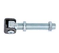 UHRIG longue Charnière de porte M24 avec support pour le soudage, charnière de portail galvanisée pour portes lourdes