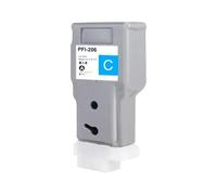 UHRSERNJ 300 ML PFI206 PFI 206 PFI-206 CARTRIDE À L'ENK Compatible Fonctionne avec IPF6400 IPF6400S IPF6450 IPF6400SE(PFI-206-C)