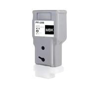 UHRSERNJ 300 ML PFI206 PFI 206 PFI-206 CARTRIDE À L'ENK Compatible Fonctionne avec IPF6400 IPF6400S IPF6450 IPF6400SE(PFI-206-MBK)