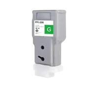UHRSERNJ 300 ML PFI206 PFI 206 PFI-206 CARTRIDE À L'ENK Compatible Fonctionne avec IPF6400 IPF6400S IPF6450 IPF6400SE(PFI-206-G)