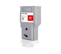 UHRSERNJ 300 ML PFI206 PFI 206 PFI-206 CARTRIDE À L'ENK Compatible Fonctionne avec IPF6400 IPF6400S IPF6450 IPF6400SE(PFI-206-R)