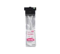 UHRSERNJ Cartridge à Encre Compatible T11G T11G1 T11G2 T11G3 T11G4 Pigment Encre Pigment Compatible avec WF-C5390 WF-C5390DW WF-C5890DWF Imprimante Workforce Pro Series(T11G3-Magenta)