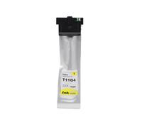 UHRSERNJ Cartridge à Encre Compatible T11G T11G1 T11G2 T11G3 T11G4 Pigment Encre Pigment Compatible avec WF-C5390 WF-C5390DW WF-C5890DWF Imprimante Workforce Pro Series(T11G4-Yellow)