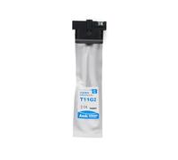 UHRSERNJ Cartridge à Encre Compatible T11G T11G1 T11G2 T11G3 T11G4 Pigment Encre Pigment Compatible avec WF-C5390 WF-C5390DW WF-C5890DWF Imprimante Workforce Pro Series(T11G2-Cyan)