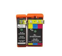 UHRSERNJ Encre Compatible Compatible avec Les séries de données 21 P513W P713W V313 V313W V515W V715W(D 21 22-2pcs)