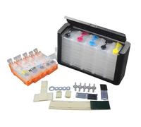 UHRSERNJ Système d'encre en Vrac Compatible Compatible avec Les imprimantes PGI520 CISS CIS Fonctionne avec IP3600 IP4600 IP3680 IP4680 IP4760 MP540 MP620 MP630 MX860 MX870(for BCI-320 BCI-321)