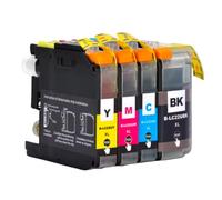 UHRSERNJ Universal LC22UXL 22UXL LC22U La Cartouche d'encre Fonctionne avec DCP-J785DW MFC-J985DW Remplacement du marché secondaire de l'imprimante(1set)