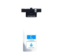 UHSTJW 4PCS T05A1 T05A2 T05A3 T05A4 CARTRIDE À L'ENK Pigment Ink Compatible avec Workforce Pro WF-C878R WF-C879R C878R Sacs de Remplacement de l'encre de l'imprimante(Cyan 220ml)