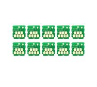 UHSTJW 5 10 20 50pcs C13S210125 S2101 SC23MB Poupon DE LA TANQUE D'ALÉANCE Compatible avec F100 F130 F160 SC-F100 SC-F130 SC-F160 SC-F170 Imprimante(SC23MB Chip 10pcs)