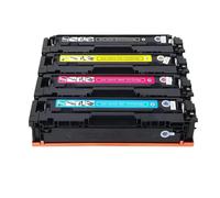 UHSTJW Cartouche de Toner Compatible avec 205a CF530A CF531A CF532A CF533A, Compatible avec imprimante M154 M180 M181 avec Puce, 4 Paquets