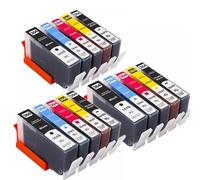 UHSTJW Cartouche d'encre 2 Jeux 364XL, Compatible avec imprimante 364 XL - 3070A 5510 6510 B209a C510a C309a(3SET 15PK)