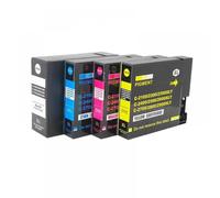 UHSTJW Cartouche d'encre 4 Couleurs Compatible PGI-2900, Compatible avec imprimante PGI2900 PGI-2900XL MAXIFY IB4090 IB4190 MB5190 MB5090 MB5390 MB5490(1Set 4pcs(Dye))