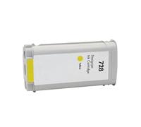 UHSTJW Cartouche d'encre Compatible avec 728 728 Compatible avec imprimante à Jet d'encre DesignJet T730 T830(HP728Y 130ml)