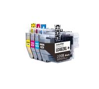 UHSTJW Cartouche d'encre LC462 LC462XL, Compatible avec MFC J2340DW MFC J2740DW MFC J3540DW MFC J3940DW(1Set LC462XL)