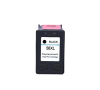 UHSTJW Cartouche Jet d'encre Couleur 56 57 56XL 57XL, Compatible avec Les imprimantes 4110 4255 4256 5510 5608 5609 5679(1PCS 56XL Black)